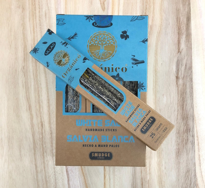 Incienso orgánico Salvia Blanca Ullas 25 gr